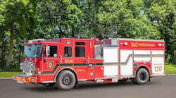 The initial two orders comprise nine apparatus, headlined by a Pierce® Volterra™ electric pumper intended for MFES’s new net-zero fire station.