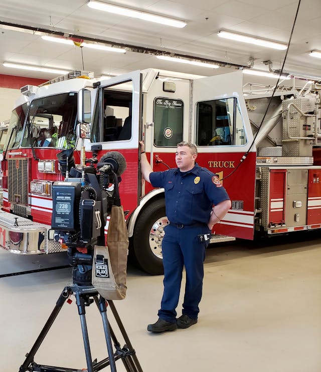Video content allows departments to showcase their equipment, training and the day-to-day life of a firefighter.