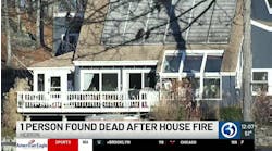 1 person found dead after house fire