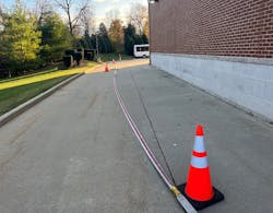 Stretch your attack line and see whether your couplings and nozzle line up with the cones. Stretch your attack line and see whether your couplings and nozzle line up with the cones.