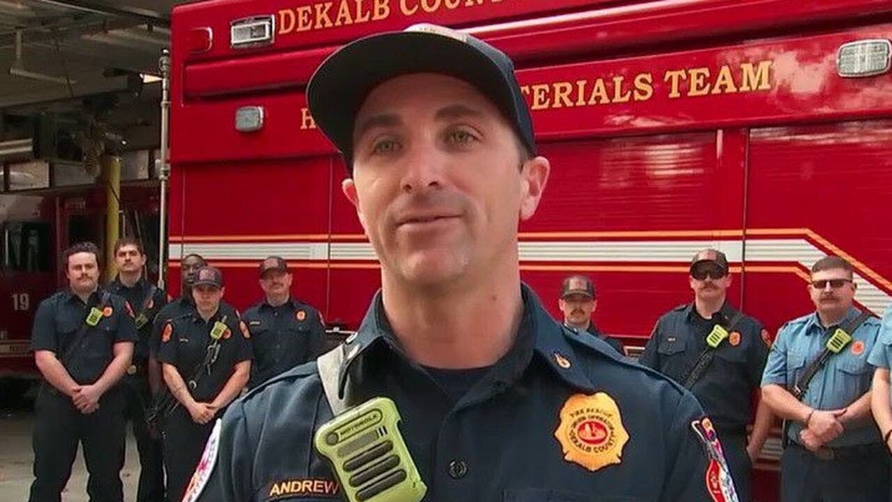 DeKalb firefighter speaks about rescuing kitten from I-285 | Firehouse