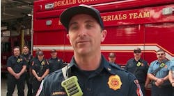 DeKalb firefighter speaks about rescuing kitten from I-285