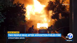 Ammunition explodes as firefighters battle deadly fire at Sylmar home