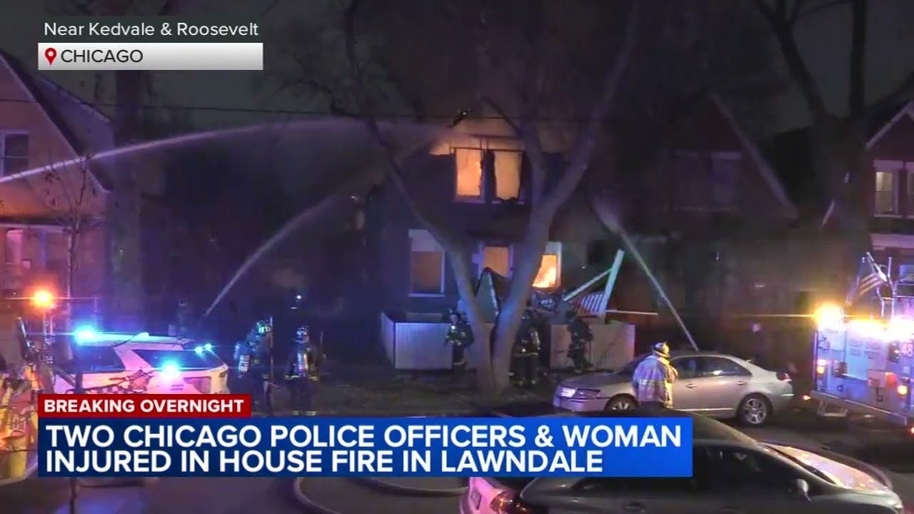 Chicago Officers, Woman Hurt In Fire | Firehouse