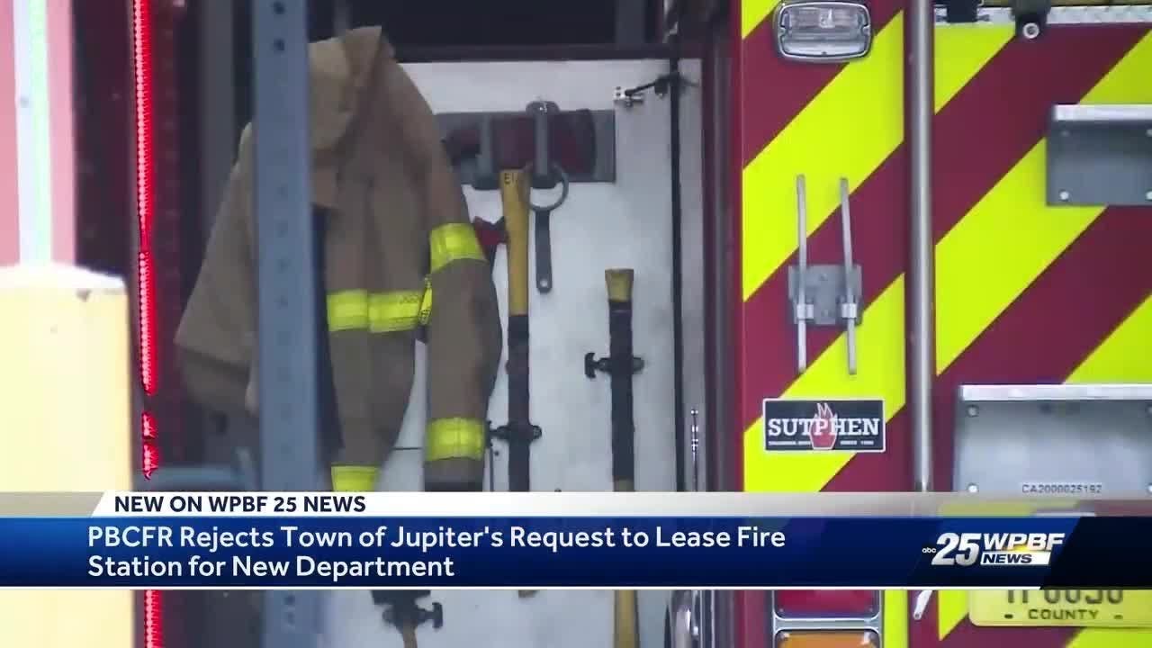 Palm Beach County fire chief shuts down Jupiter's proposal to hand over its fire station when con