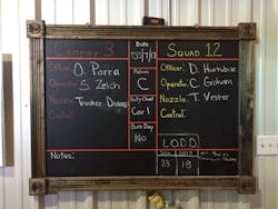 An &ldquo;old-time&rdquo; status board is a nice touch for any firehouse and connects the members with our past traditions.