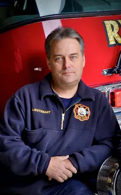Rye Fire Rescue Lt. Charles Gallant