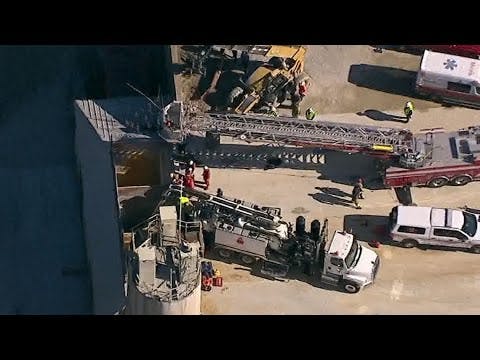Rescue crews at scene in Paulding County, Georgia | Stream