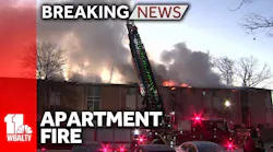 Fire affects dozens of apartment units in Woodlawn