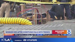 Man working in trench killed in Tustin