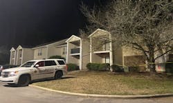 Police say an off-duty deputy was killed and a Birmingham firefighter was injured in an exchange of gunfire Dec. 20, 2023, at a south Jefferson County apartment complex. Police say an off-duty deputy was killed and a Birmingham firefighter was injured in an exchange of gunfire Dec. 20, 2023, at a south Jefferson County apartment complex.