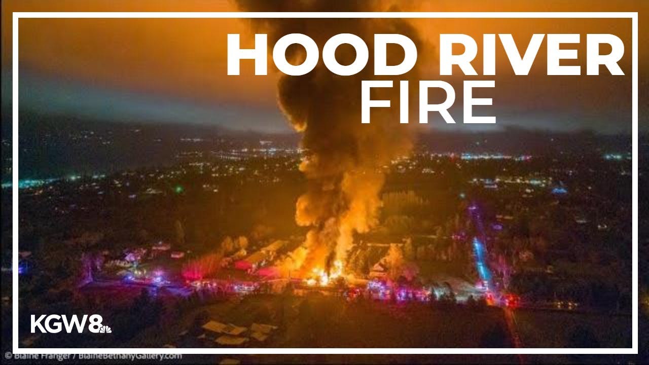 Fire breaks out at Hood River millwork facility