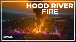 Fire breaks out at Hood River millwork facility Fire breaks out at Hood River millwork facility