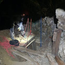 The Beaver County Search and Rescue team trekked 45 minutes in the dark to get to the trapped man on the east side of the Mineral Mountains. The Beaver County Search and Rescue team trekked 45 minutes in the dark to get to the trapped man on the east side of the Mineral Mountains.