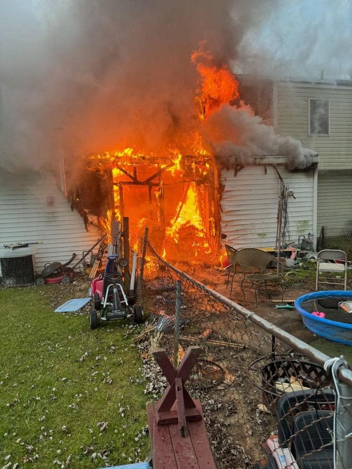 A 10-year-old girl was killed in a house fire Christmas morning.