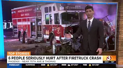 5 Phoenix firefighters injured in crash with SUV