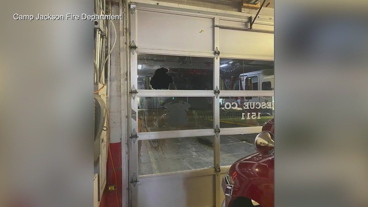 Camp Jackson firefighters take cover from gunfire at firehouse