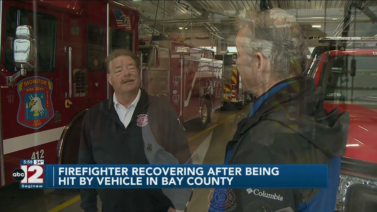 Police search for hit-and-driver who struck a Bay County firefighter New Year's Day