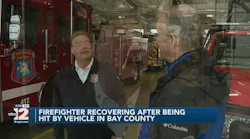 Police search for hit-and-driver who struck a Bay County firefighter New Year's Day