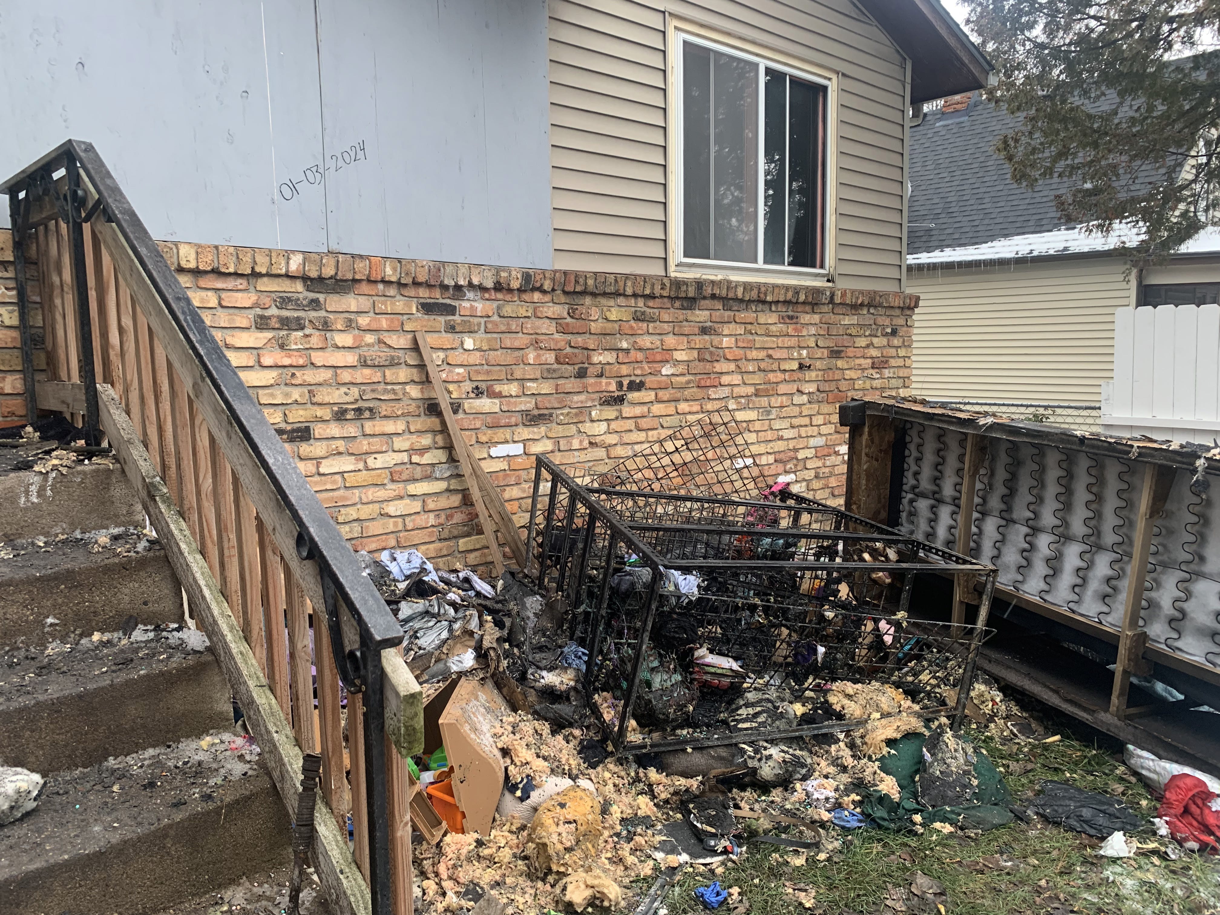 A six-year-old girl, one of six children rescued by St. Paul firefighters, has died.