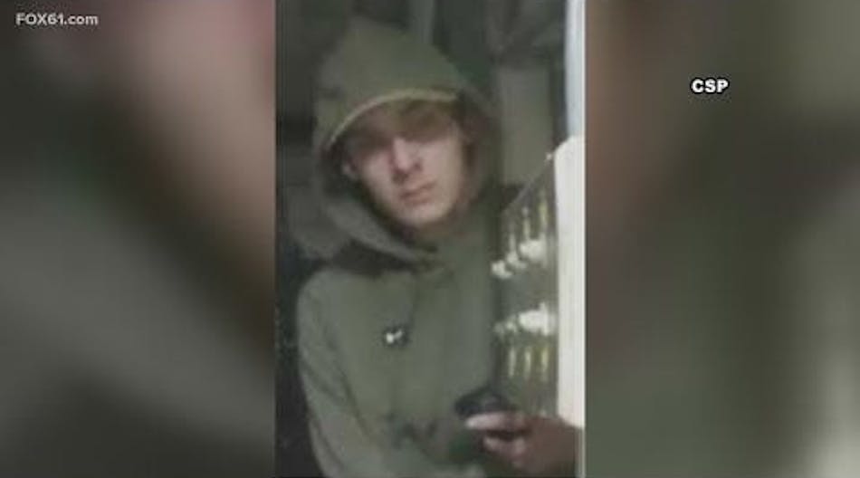 Middlefield police search for suspect who broke into fire department