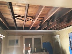 Defined rooms that have 8-foot ceilings and dimensional timber make up legacy construction structures. Defined rooms that have 8-foot ceilings and dimensional timber make up legacy construction structures.