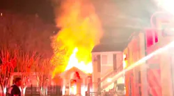 Massive fire leaves several families without homes after 2-alarm fire destroys apartment complex
