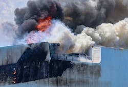 Two Newark firefighters died aboard this ship in July.