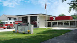 North Ridgeville, OH, Fire Station #2 overall exterior after