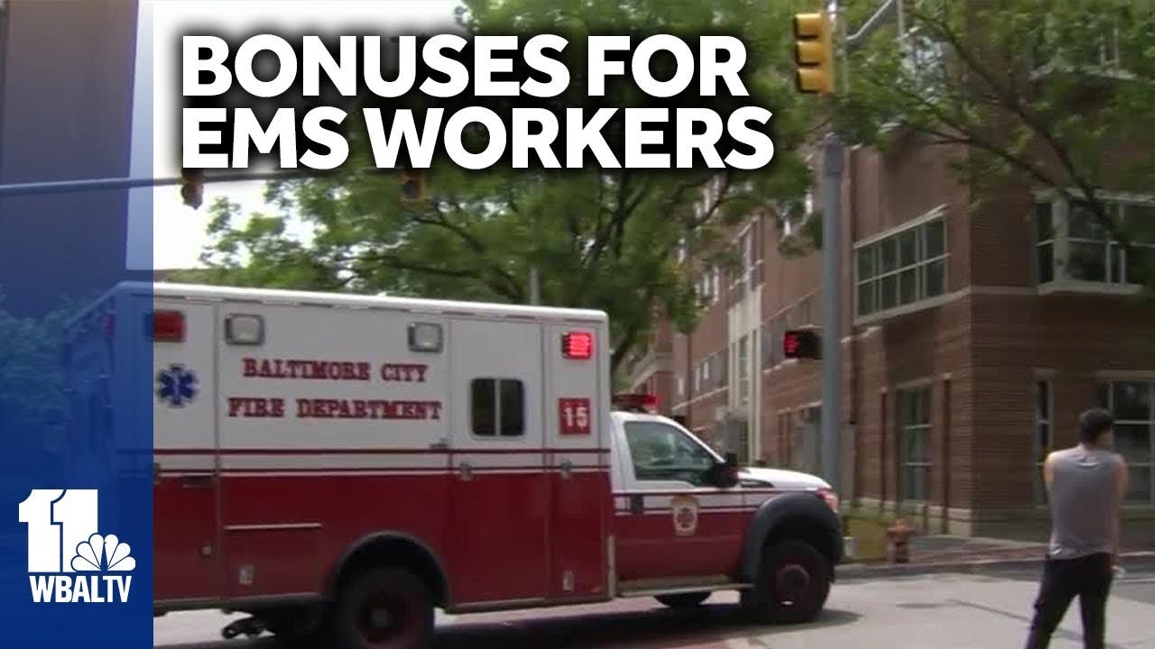 Baltimore City targeting EMS staff shortage with cash bonuses