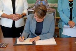 Massachusetts Gov. Maura Healey's 2024 budget includes more than $2 million in cuts to cities across the state. Massachusetts Gov. Maura Healey's 2024 budget includes more than $2 million in cuts to cities across the state.