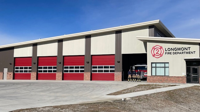 The new Longmont Fire Department station houses an engine, and will have be home to reserve units. In the future, an ambulance will be assigned to the station.