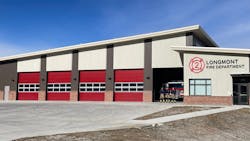 The new Longmont Fire Department station houses an engine, and will have be home to reserve units. In the future, an ambulance will be assigned to the station. The new Longmont Fire Department station houses an engine, and will have be home to reserve units. In the future, an ambulance will be assigned to the station.