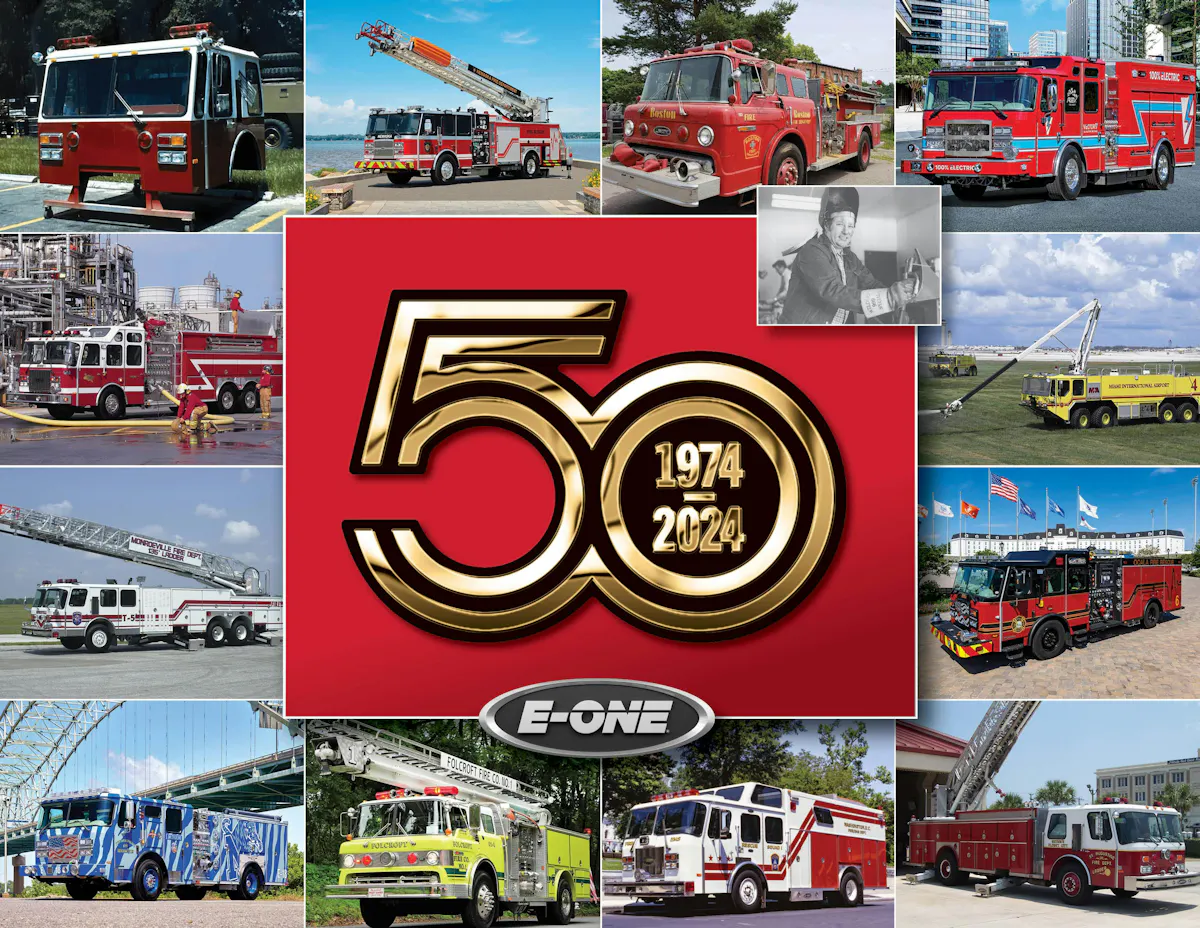E One System E-ONE Celebrates 50 Years of Fire Industry Leadership and Innovation ...