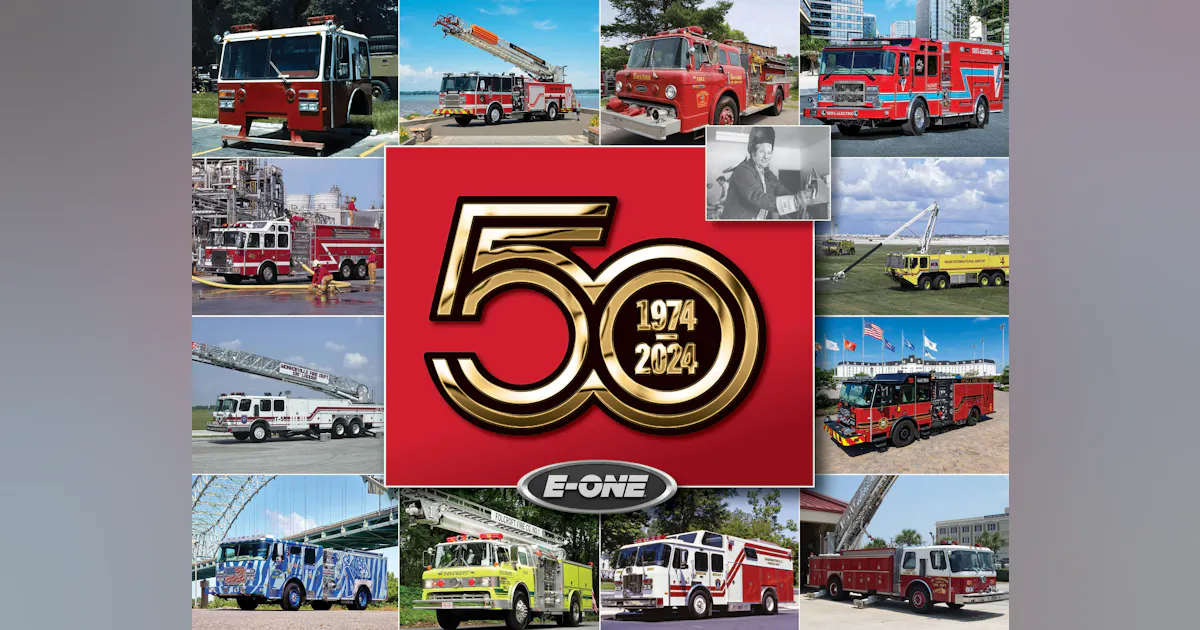 Fire Eone E-ONE Celebrates 50 Years of Fire Industry Leadership and Innovation ...
