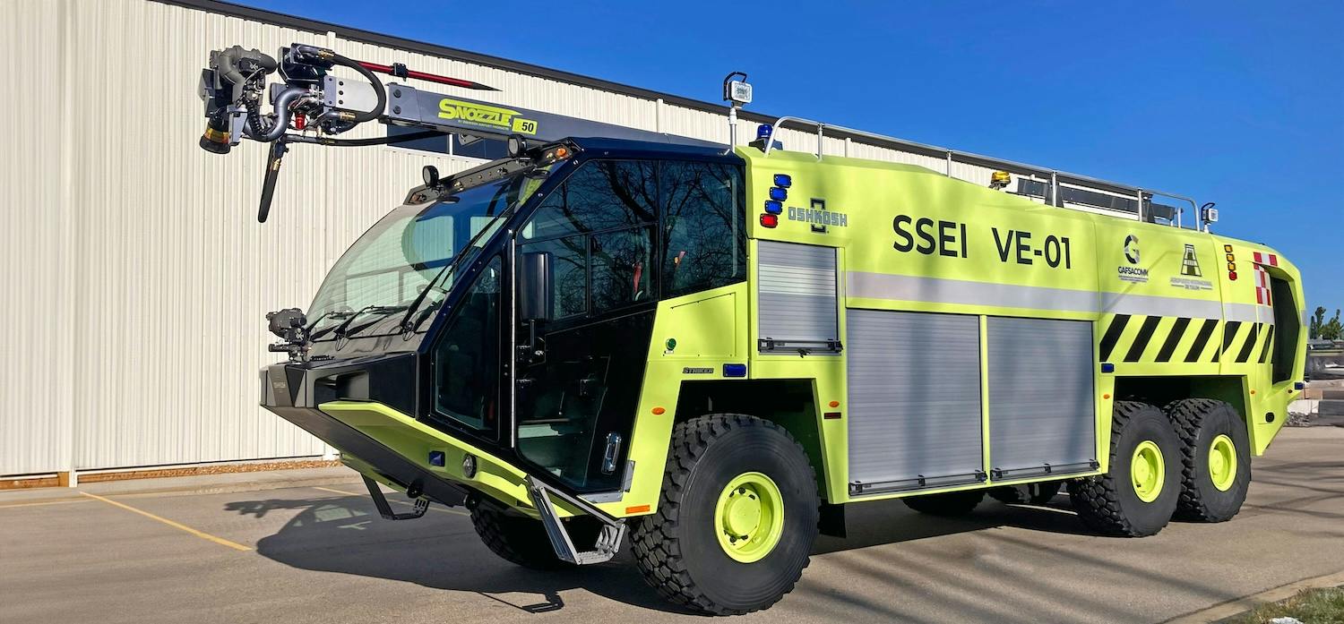 Oshkosh Airport Products announces the delivery of two state-of-the-art Oshkosh Striker&circledR; 4x4 and one Striker 6x6 Aircraft Rescue and Fire Fighting (ARFF) vehicles to Tulum International Airport in Quintana Roo, Mexico.