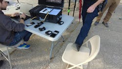 Affixing sensors to a first responder as wearable tech provides great 3D tracking and also creates opportunities for advanced biometric monitoring. Affixing sensors to a first responder as wearable tech provides great 3D tracking and also creates opportunities for advanced biometric monitoring.