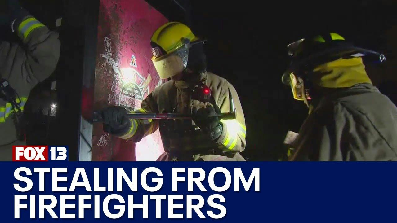 Thieves steal from firefighters | FOX 13 Seattle