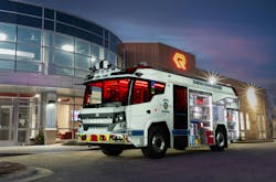 The Rancho Cucamonga Fire District is embracing the future by becoming one of the first agencies in the United States to purchase an electric fire engine.