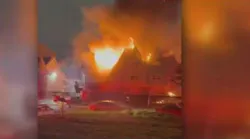 Families displaced following major fire on Skyline
