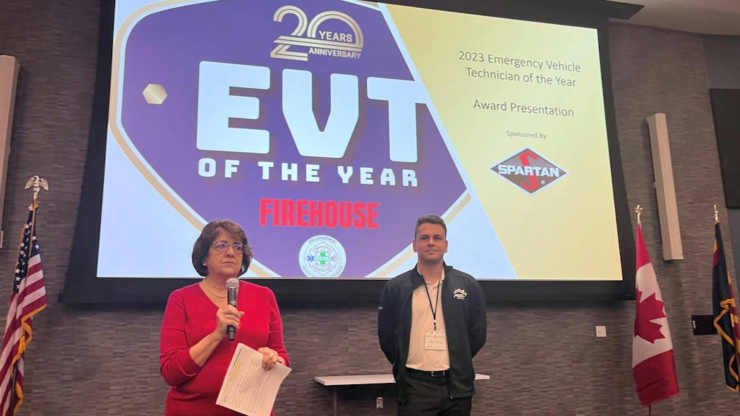 EVT of the Year David Rupert Honored at FDSOA Conference Firehouse