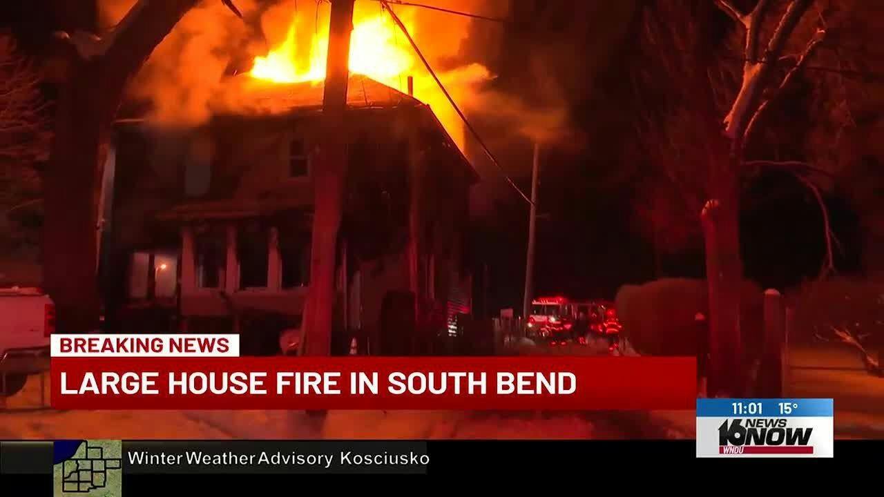 Multiple victims in South Bend house fire, officials say