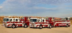 Prince George&rsquo;s County Fire and Emergency Medical Services (EMS) Department has expanded its Pierce fleet with the addition of four custom Enforcer&trade; pumpers and an Ascendant&circledR; 107&rsquo; Heavy-Duty Tiller Aerial Ladder.