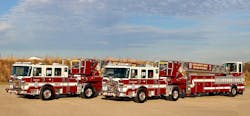 Prince George&rsquo;s County Fire and Emergency Medical Services (EMS) Department has expanded its Pierce fleet with the addition of four custom Enforcer&trade; pumpers and an Ascendant&circledR; 107&rsquo; Heavy-Duty Tiller Aerial Ladder.