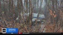 Surveillance video shows plane crash in Londonderry, NH
