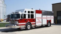 Toyne, Inc. built this pumper for the Massena Fire Department.