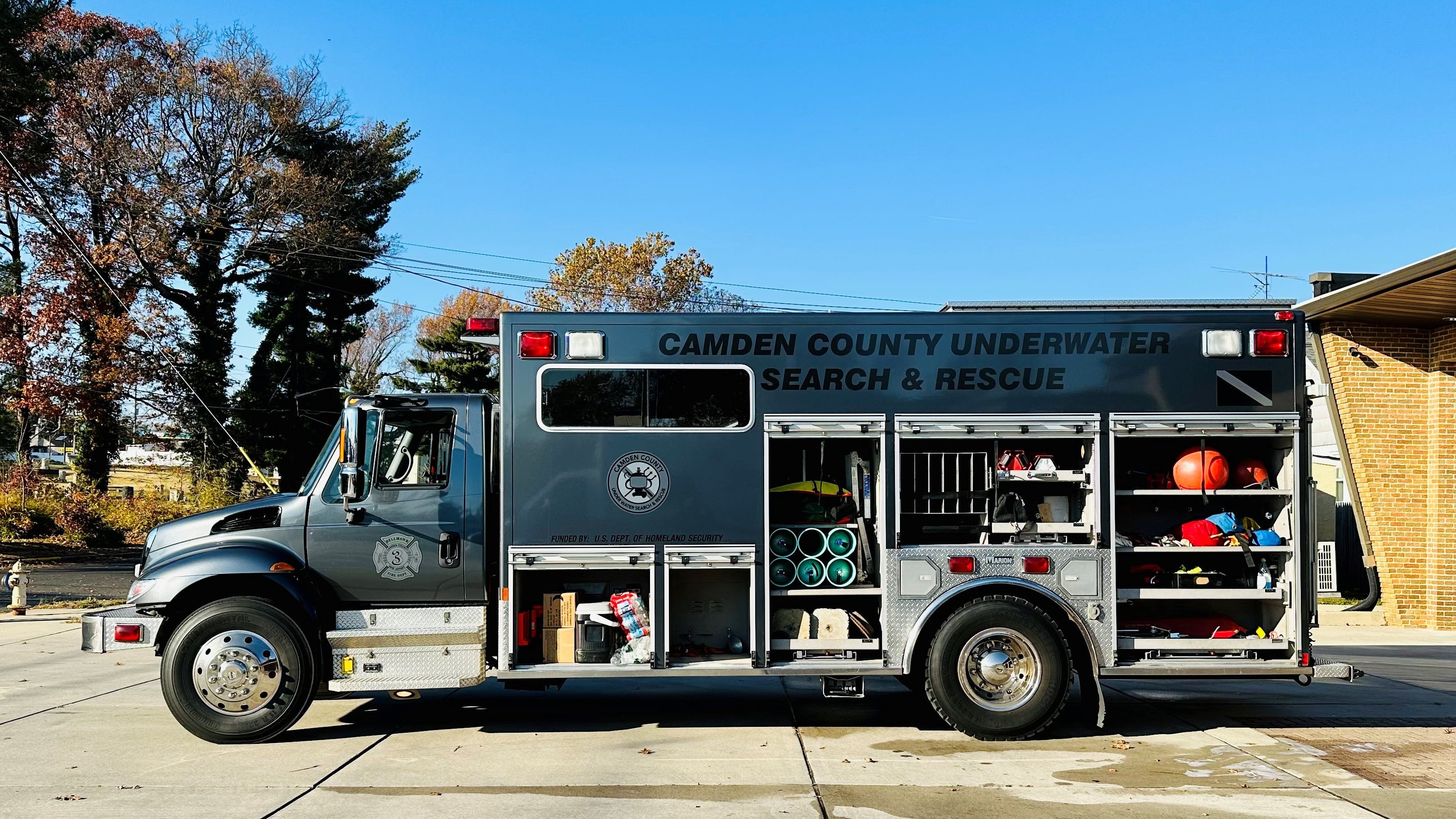 The Camden County, NJ, Underwater Recovery Team placed this used vehicle in service as Dive 3.