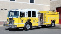 The Reliable Fire Company in South River, NJ, is running with this top-mount KME Panther pumper with a rescue-style body.