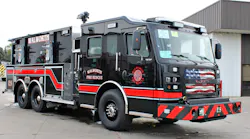 Rosenbauer built this tandem-axle pumper/tanker for Walworth Fire and Rescue.