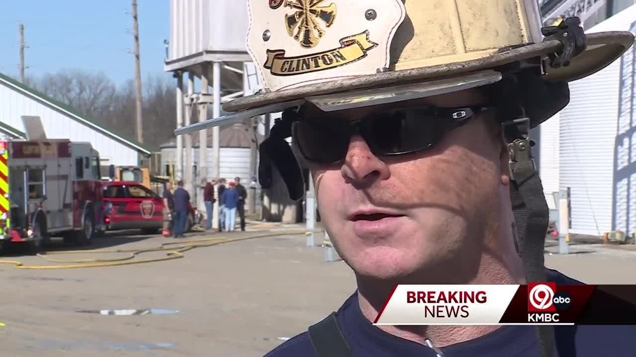 Teen rescued after falling into grain bin in Clinton, Missouri